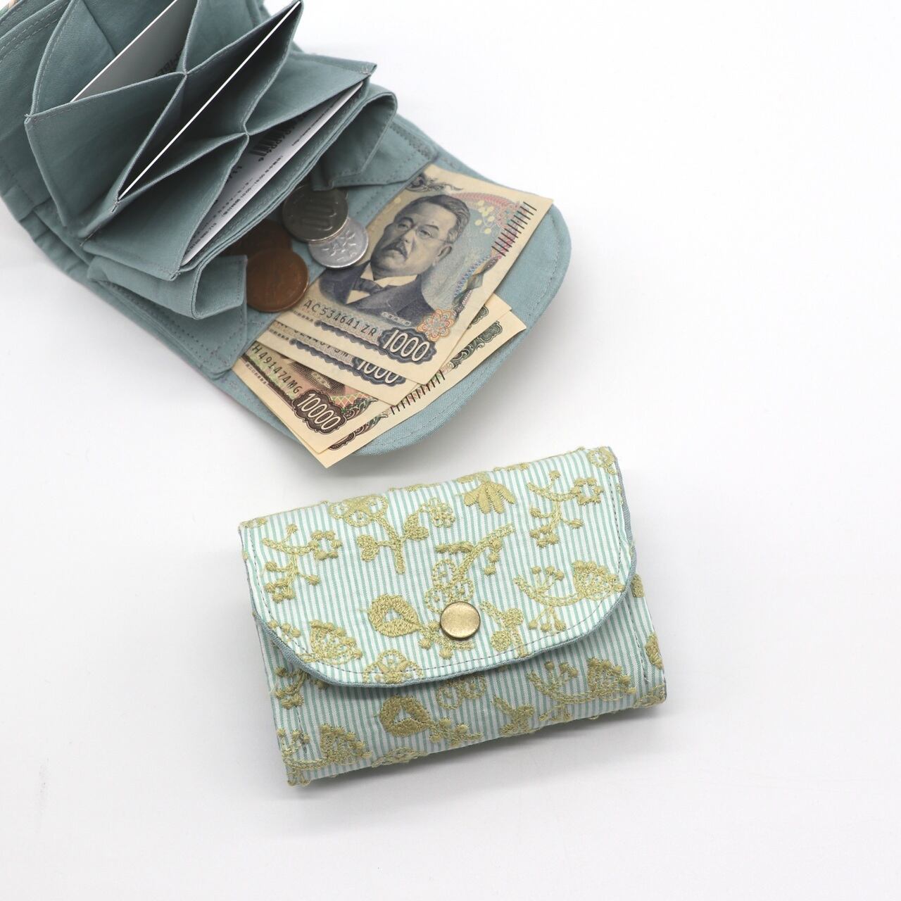 small wallet 小さな財布】 ギャルソン財布 ミナペル ホネン mina