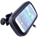 Formosa Japan 二輪バイク 原付 ミラー取付け用 (8mm) 防水 防塵 ケース マウント ホルダー キット GPS ナビ スマートフォン [FIJBIKEWPHOLDERXL]
