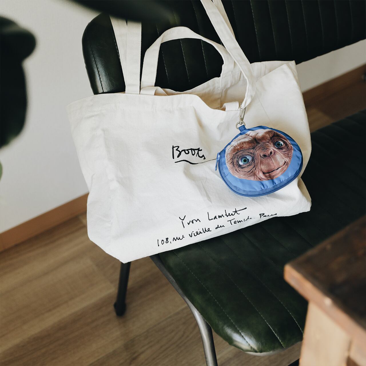 E.T. Face reusable bag “Be good”