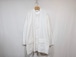 REVERBERATE”BAND COLLAR SHIRT WHITE”