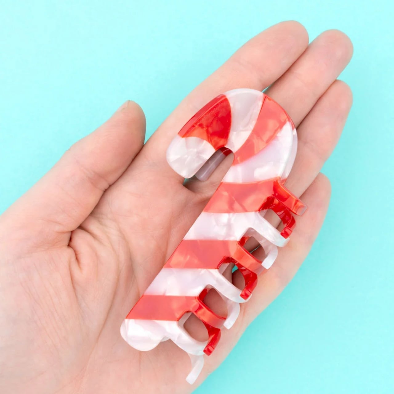 アクセサリー kuu 即納» Coucou Suzette Candy Cane Hair Claw ククシュゼット ヘア