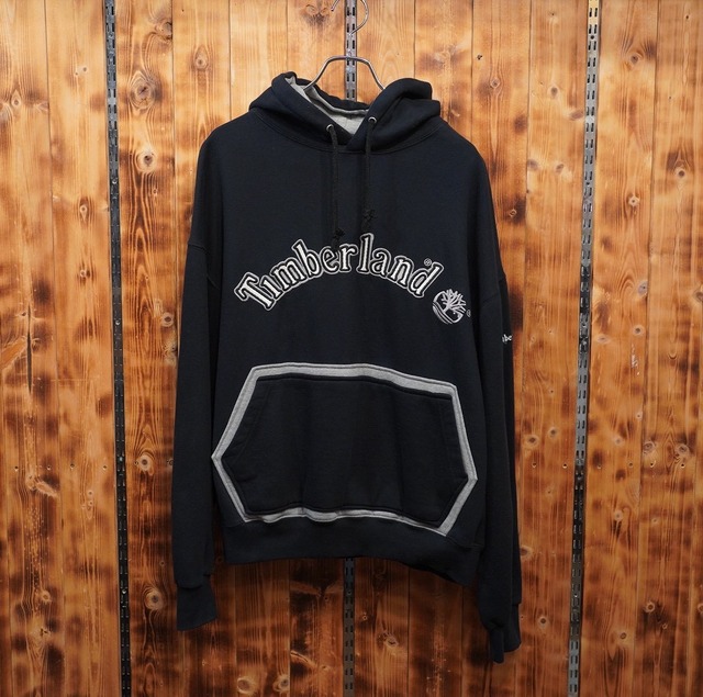 timberland 黒 パーカー L/ティンバーランド