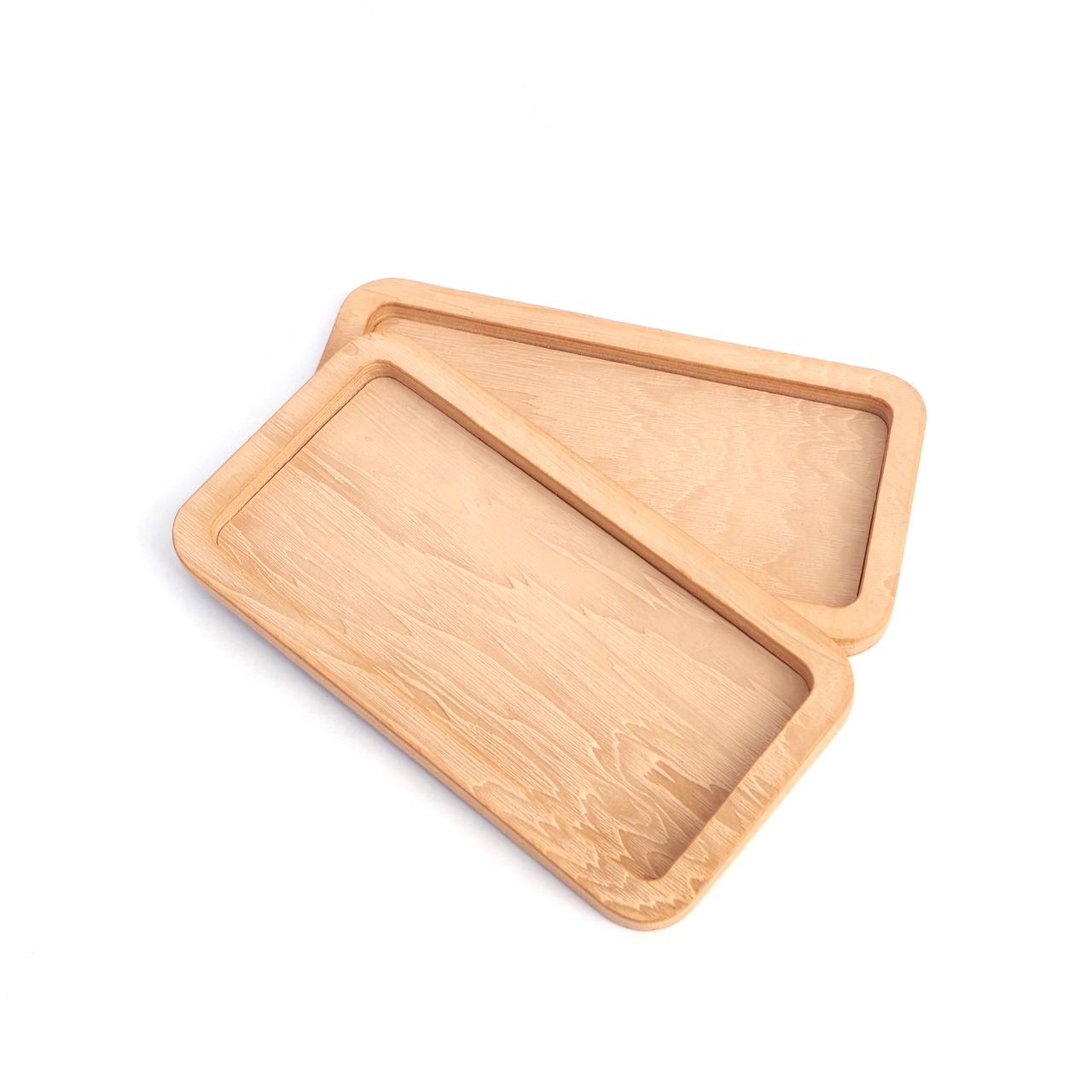 i ro se playwood leather tray