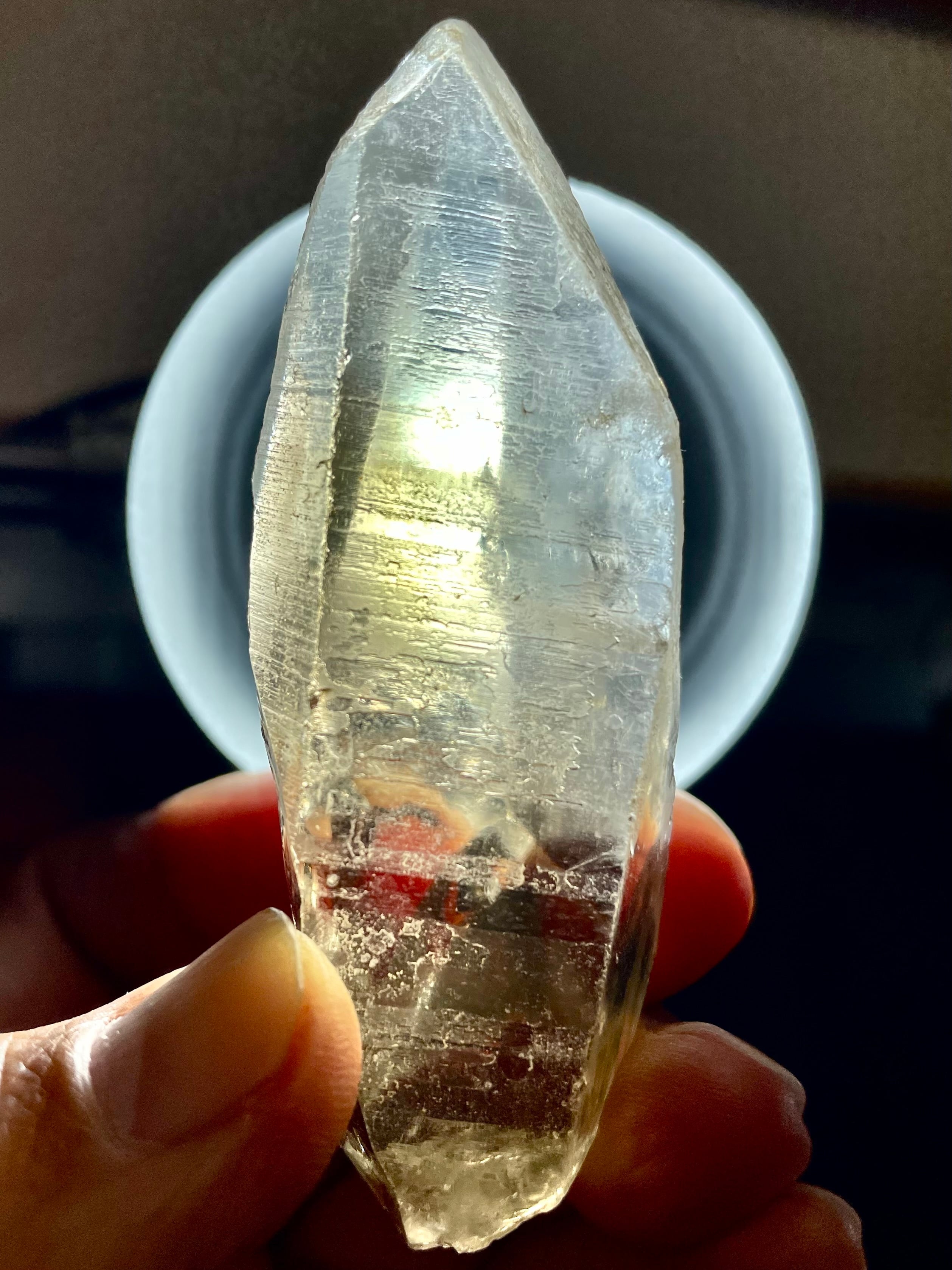 2) 「ロシアンレムリアン」原石(D・ガイガー・ミネラルズ社)