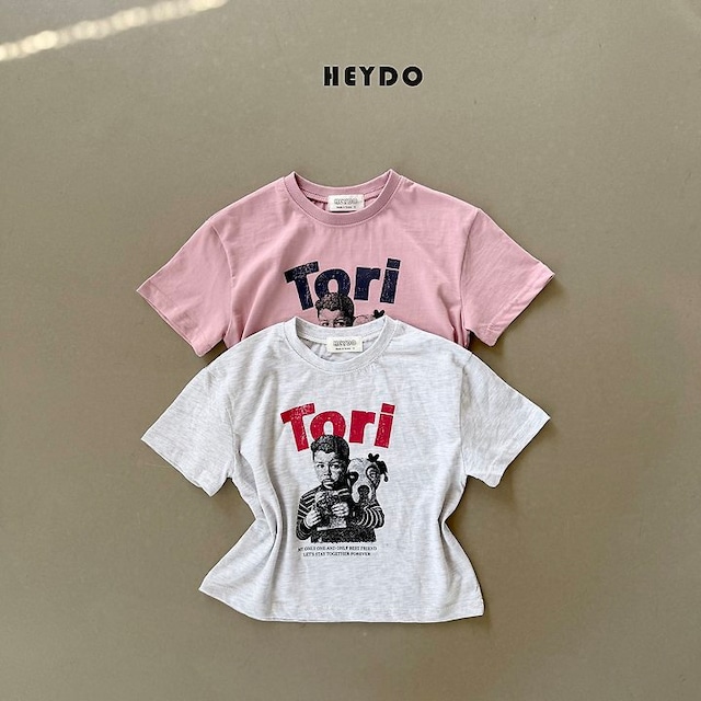 【取寄】heydo|tori short sleeve tee|トリ半袖T|S-JL|kids&jr|26 autumn