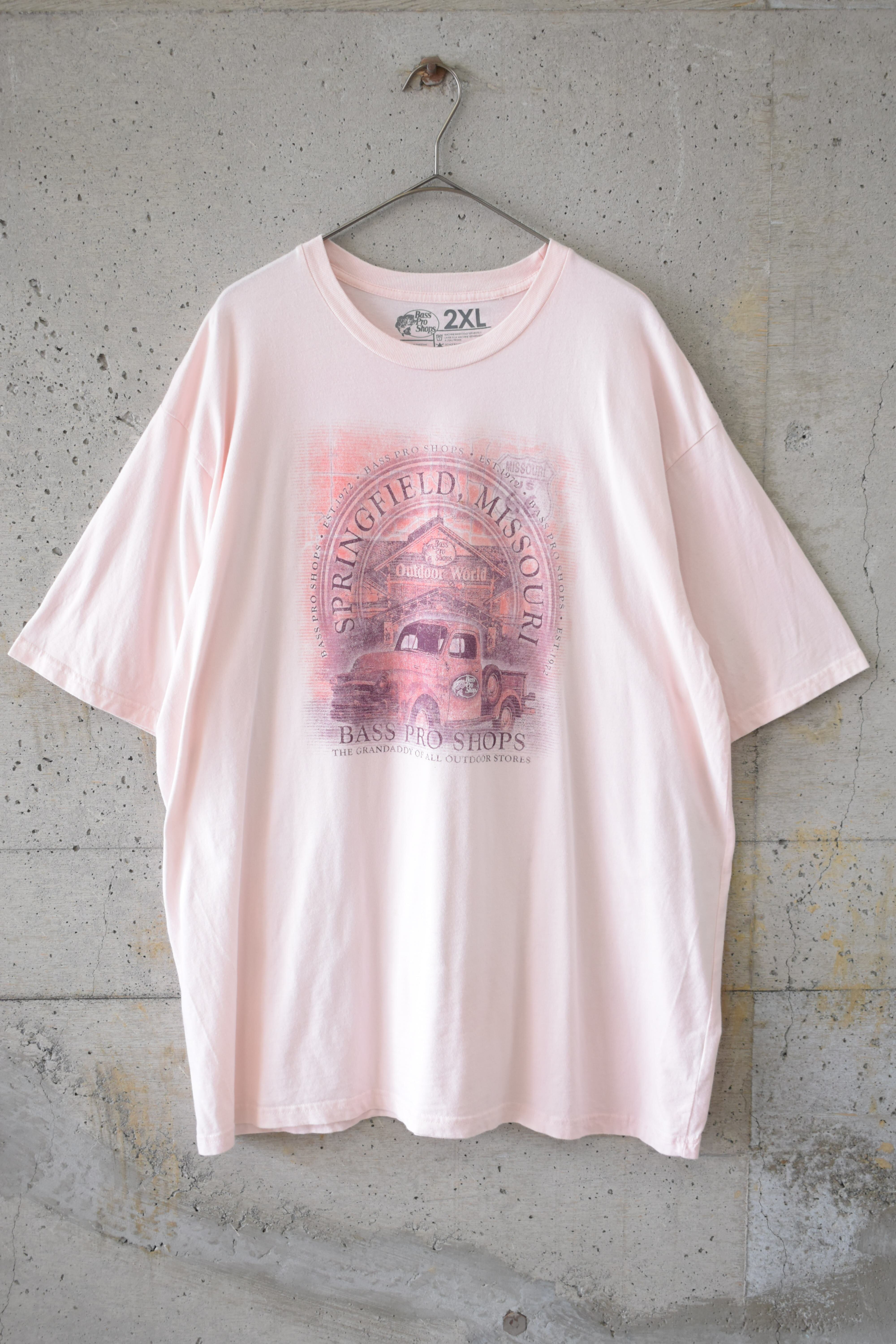 Pink print oversized T-shirt