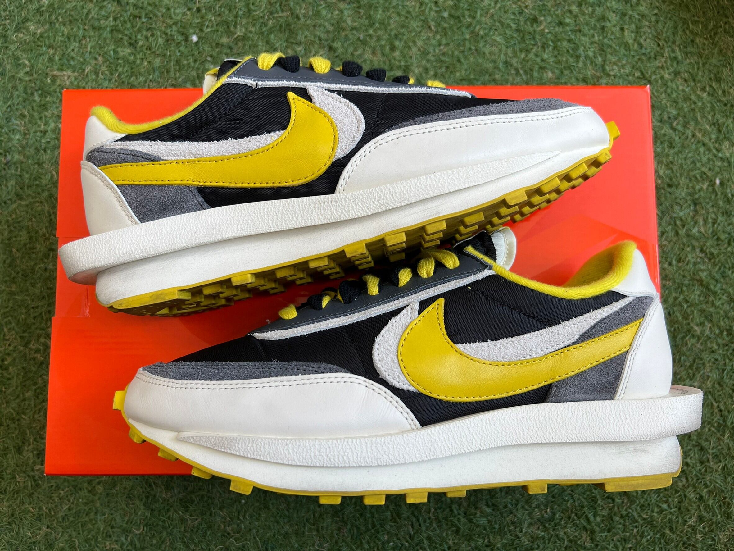 NIKE × sacai × UNDERCOVER LDWAFFLE BRIGHT CITRON DJ4877-001 28 