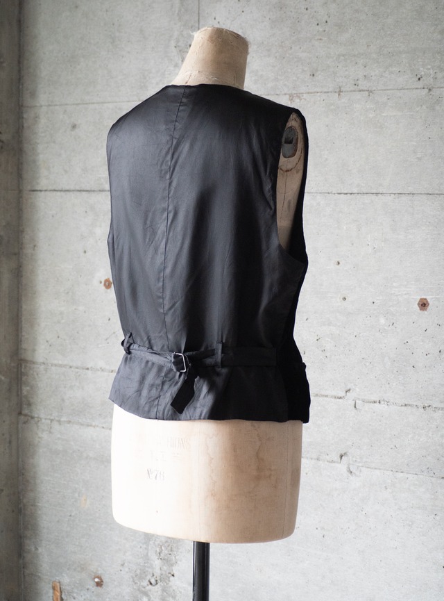 "MARC BAXIS" 1990s Velvet vest