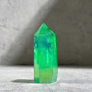 透明感◎グリーンオーラクォーツ タワー01◇ Green Aura Quartz ◇天然石・鉱物・パワーストーン