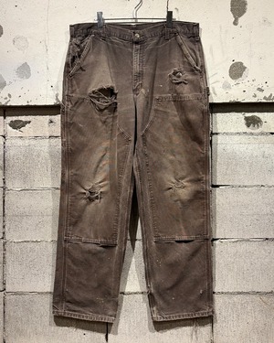 【Caka otto】“Carhartt” Good Aging × Destroy Vintage Double Knee Duck Work Pants