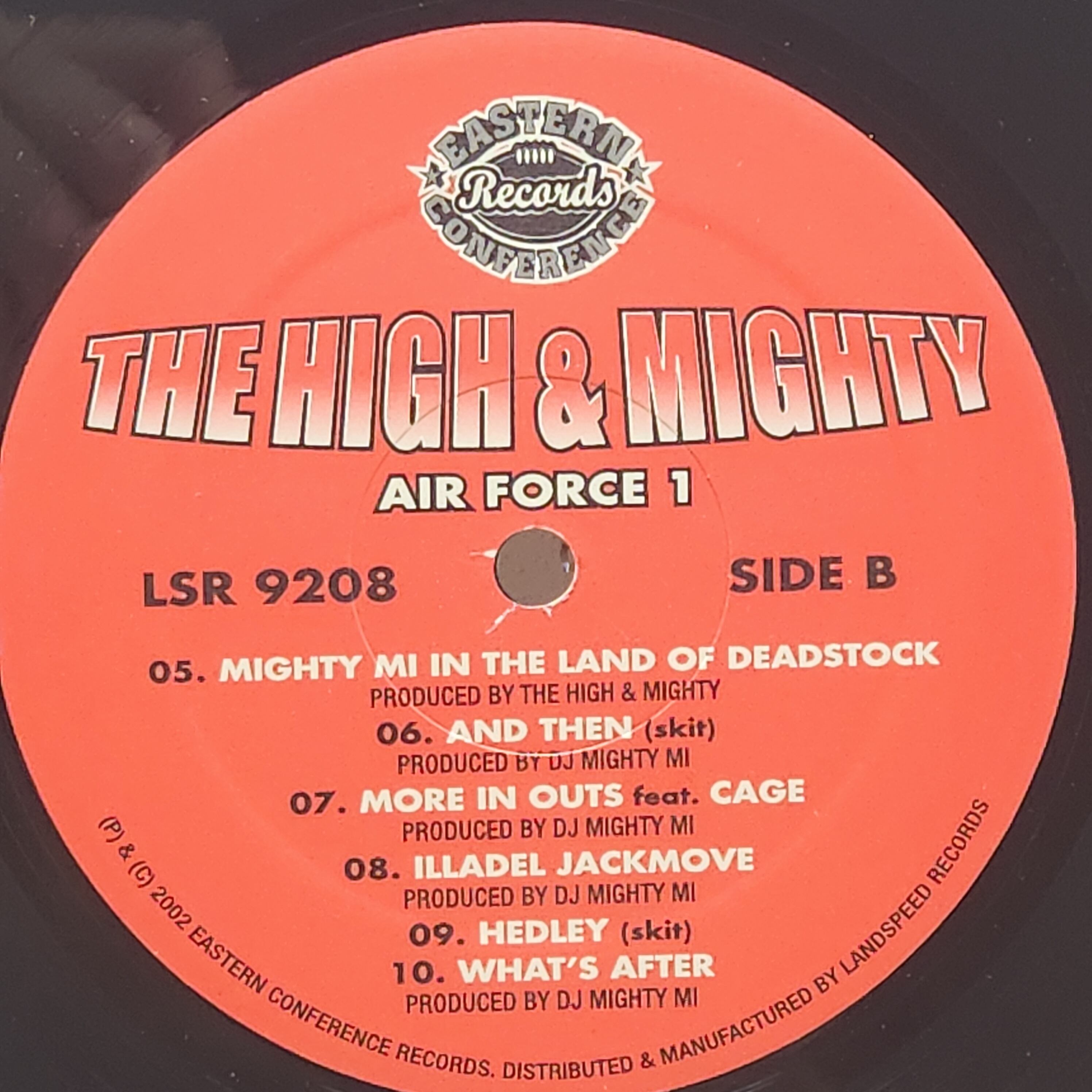 The High & Mighty / Air Force 1 [LSR 9208] - 画像4