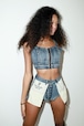 Paparazzi Stone Wash Denim Tank Top