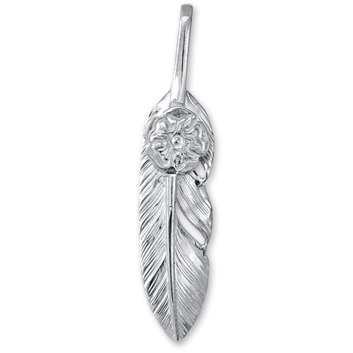 鷲見太郎 Pendant ペンダント】Sフェザーペンダント01 w/Sフラワー