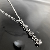 SPIDER WEB BALL:S NECKLACE Y/ スパイダーウェブボールYネックレス