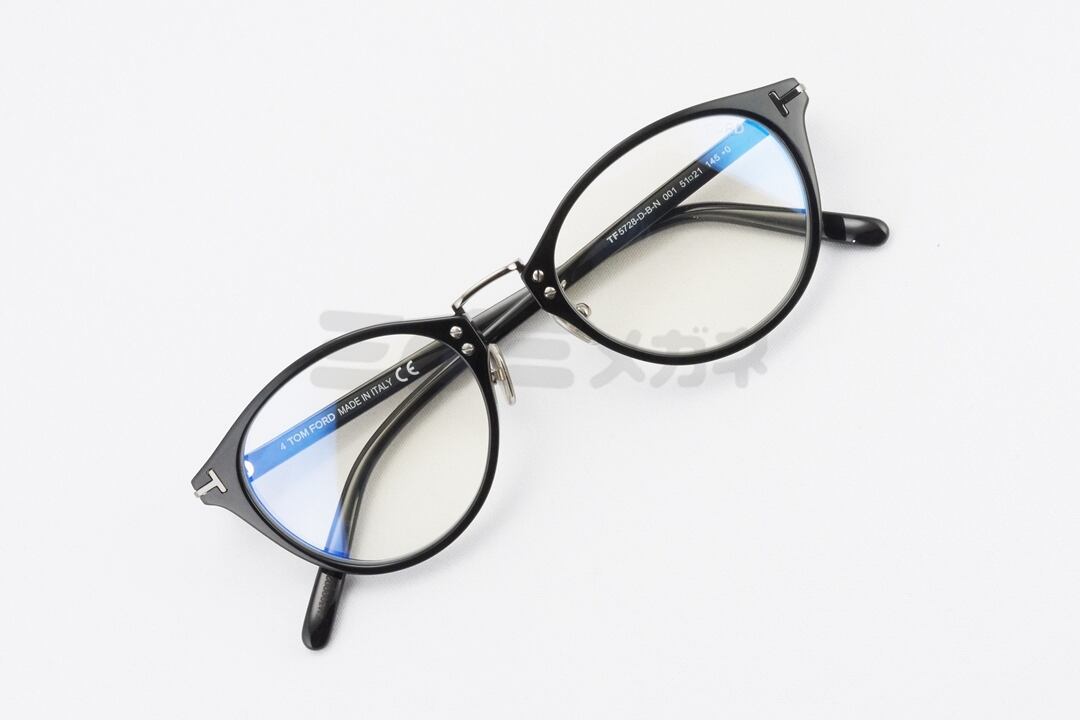 TOM FORD ブルーライトカット TF5728-D-B-N 001 ボスリントン