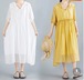【春夏新作】ファッション/人気ワンピース♪ブラック/ホワイト/イエロー3色展開◆#sebmvo-25937