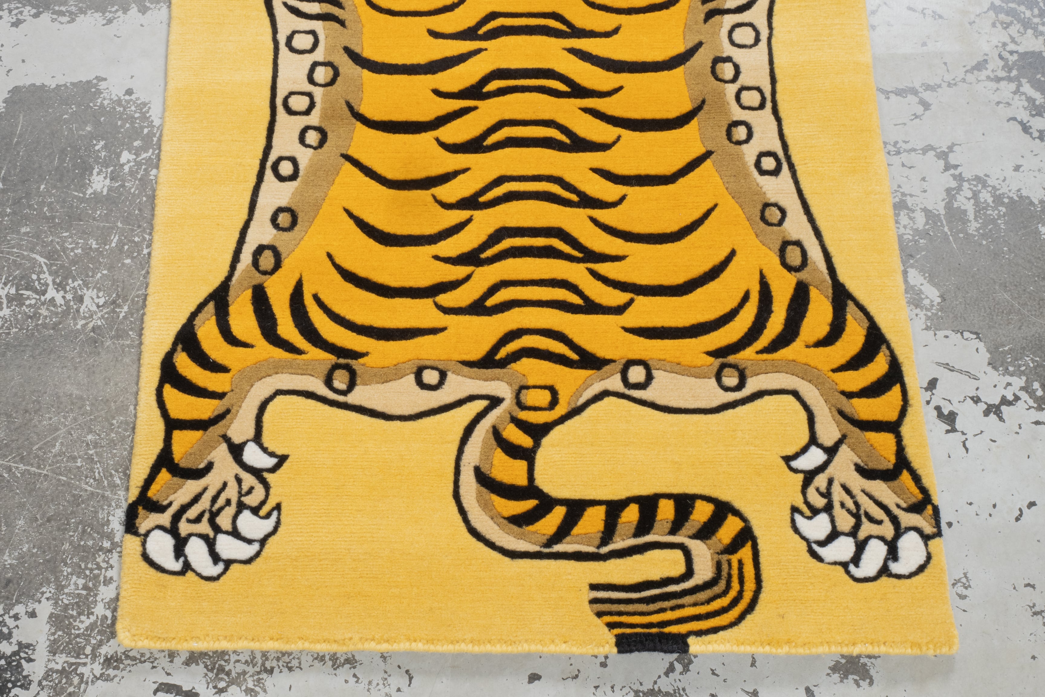 Tibetan Tiger Rug 《Sサイズ•ウール223》チベタンタイガーラグ