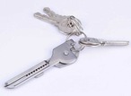 6 in1 キーチェーン型マルチツール 携帯工具 キーホルダー 420Cステンレス 軽量13g コンパクト 防災 アウトドア DIY プラスドライバー マイナスドライバー ボトルオープナー　cw-a-4992