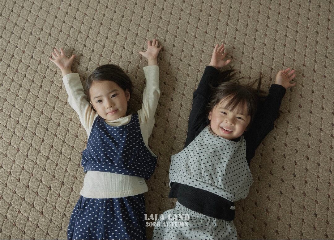 送料無料【予約】/ kidsベーラーリブTシャツ /lalaland