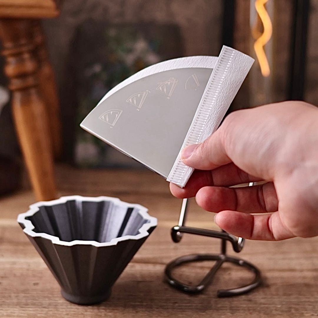 ORIGAMI Pinn Dripper + Jig White | COFFEE LAB KOMAMEYA