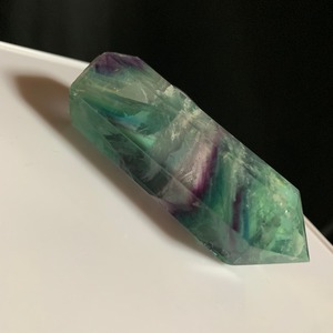 12 透明度有り✩グリーングラデーションフローライト