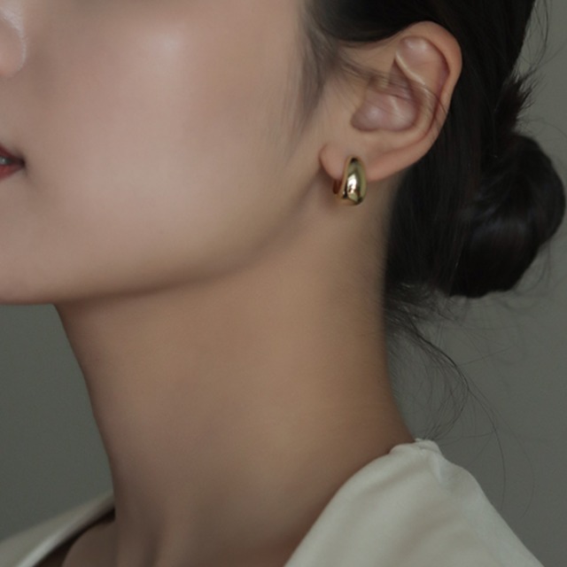 silver925 arc pierce