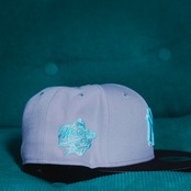 【gifthat別注】NEW ERA 59FIFTY/5950 NEYYANCO WS99 GRAY BLACK SEAGLASS