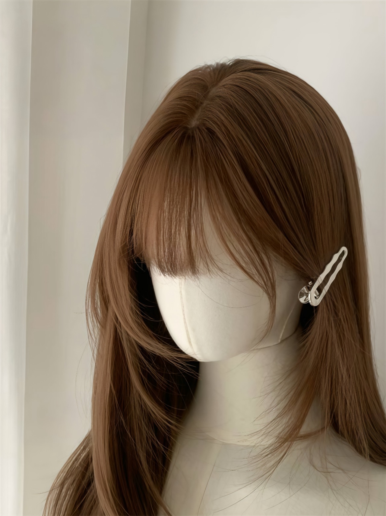 Medium - Mocha Bangs【商品番号 3016】