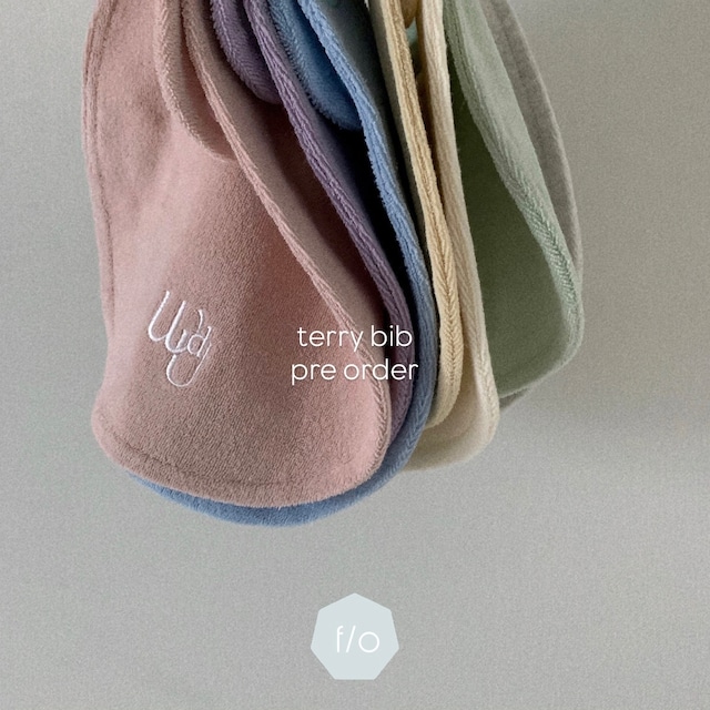 【※予約 12月下旬以降～発送予定】would U cloud terry bibs