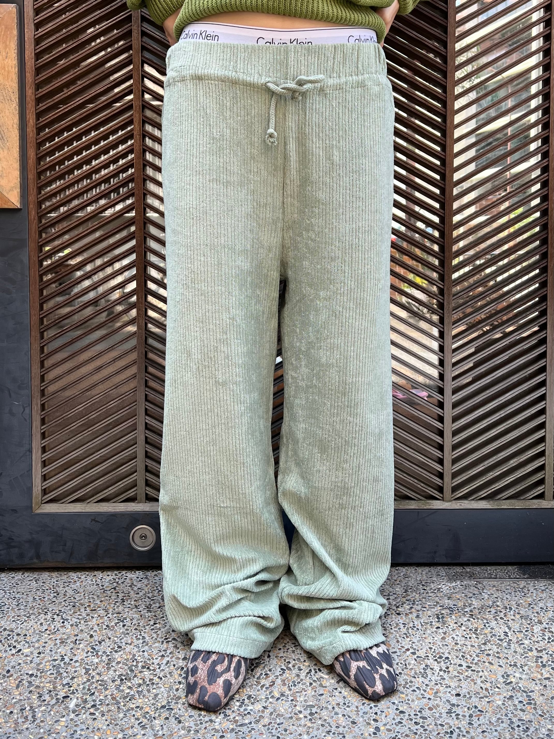 BASERANGE DOUGLAS PANTS ベースレンジ ベロア パンツ