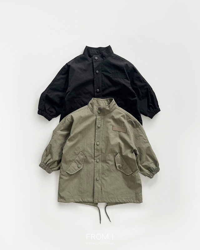 【取寄】from.i|stand field jacket|スタンドミリタリージャケット|S-JL|kids&jr|26 autumn