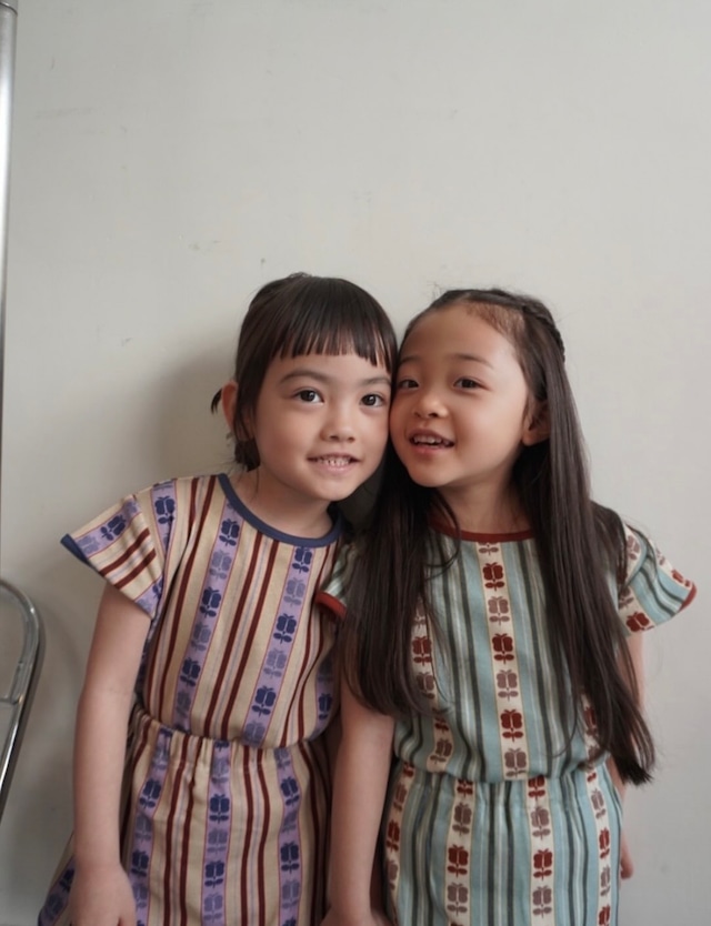 【即納】＆pal rétro stripe T