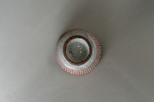 赤絵十草カップ