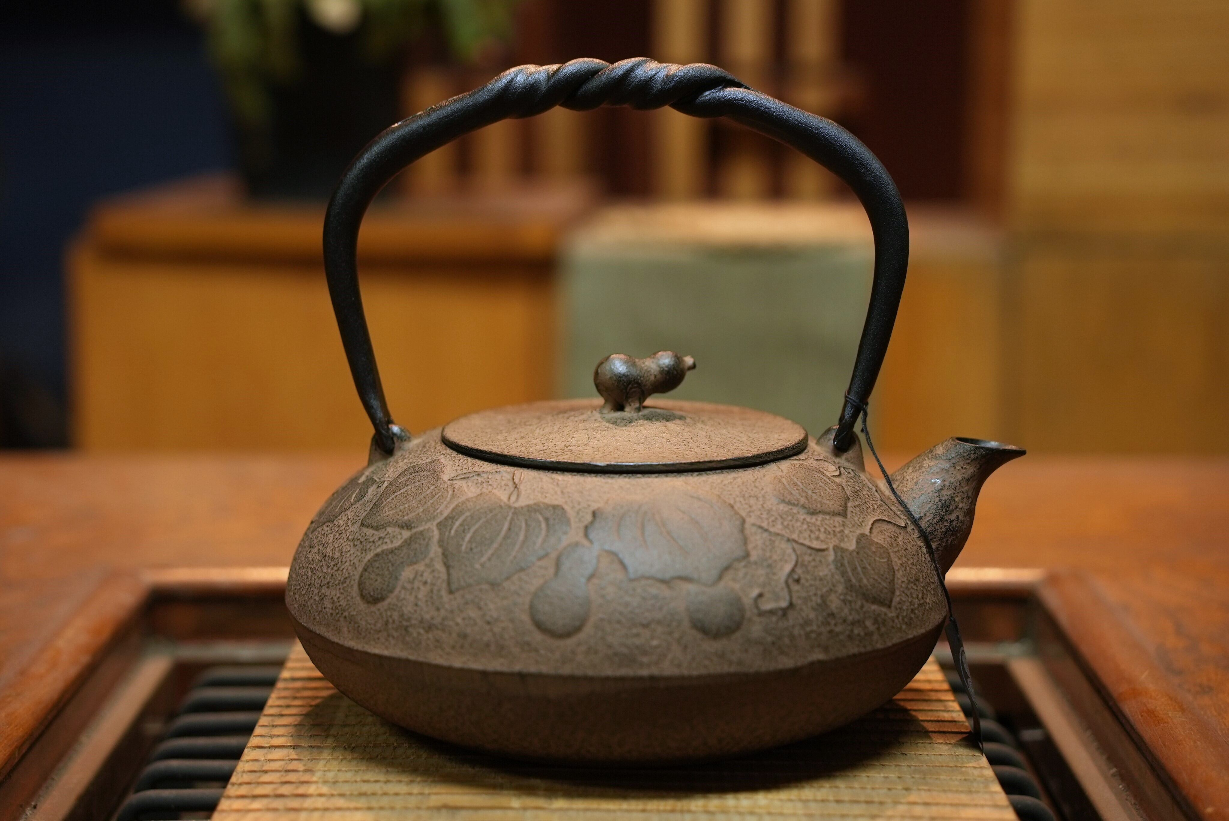 受注生産品)南部鉄器 鉄瓶 ひさご 大 ひさご色 1.2L | 1848年創業 南部  