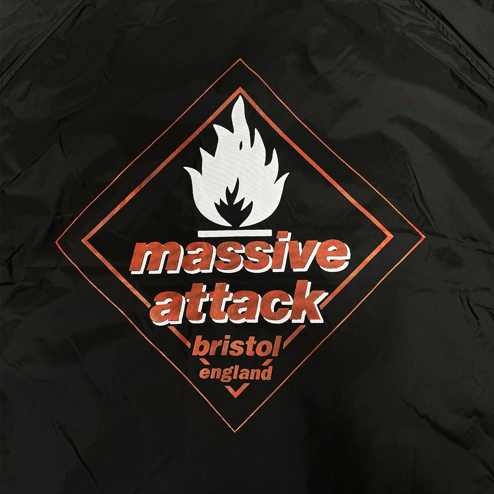 Massive Attack 「LOGO」 ボア コーチ ジャケット【BEIMAR】Sherpa