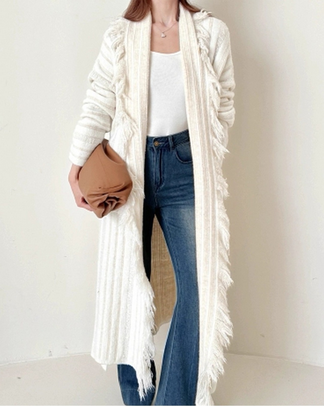 リラックスローブロングカーディガン 2color A0526 - 10