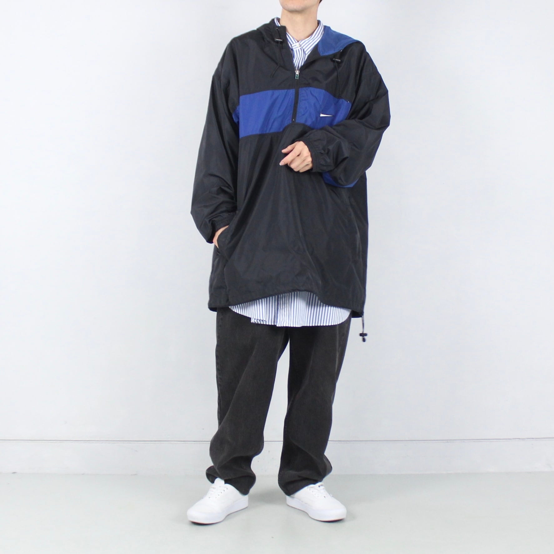 NIKE Oversize Nylon Anorak Parka