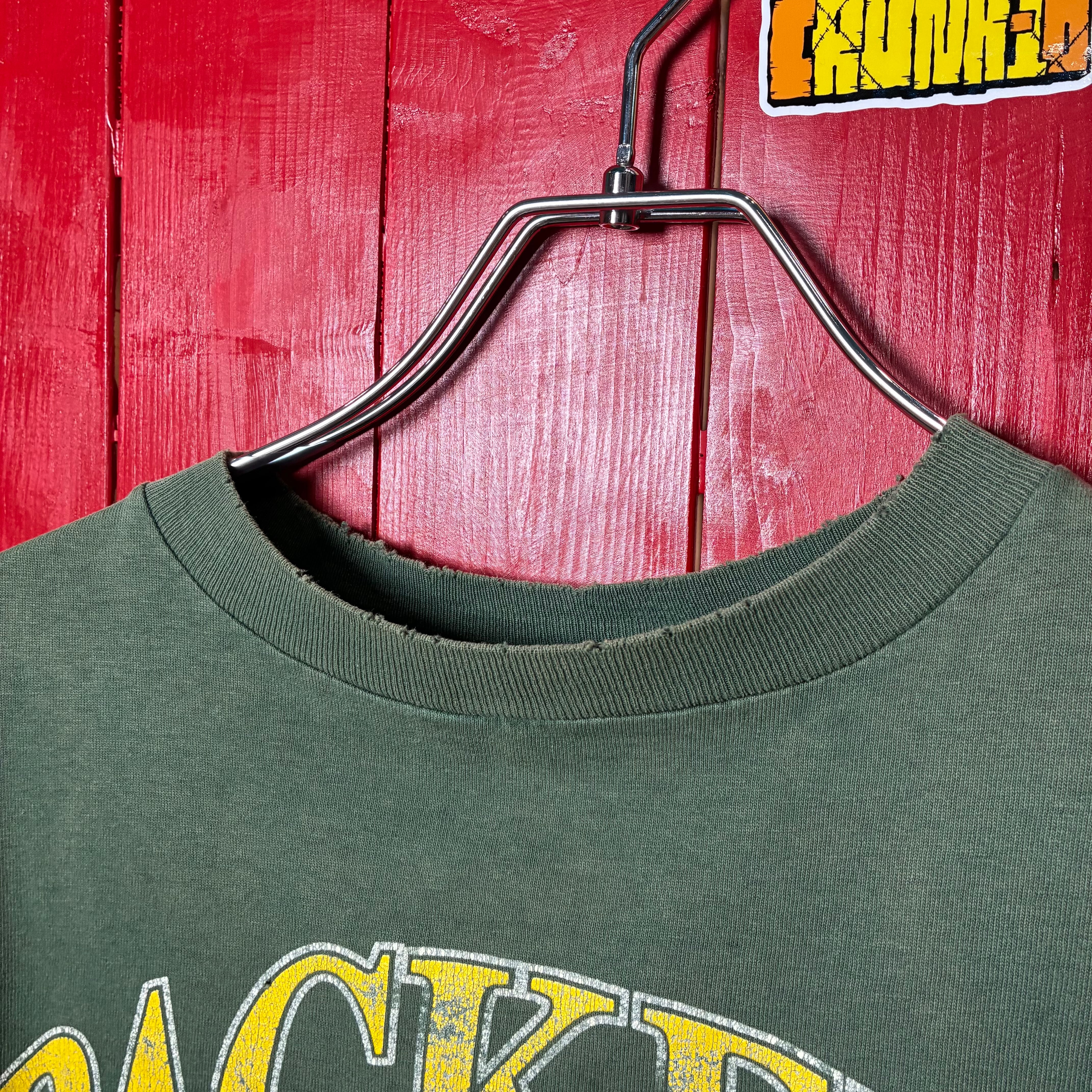 90s USA】Lee NFL PACKERS Faded tee リー ボロTシャツ グリーンベイ