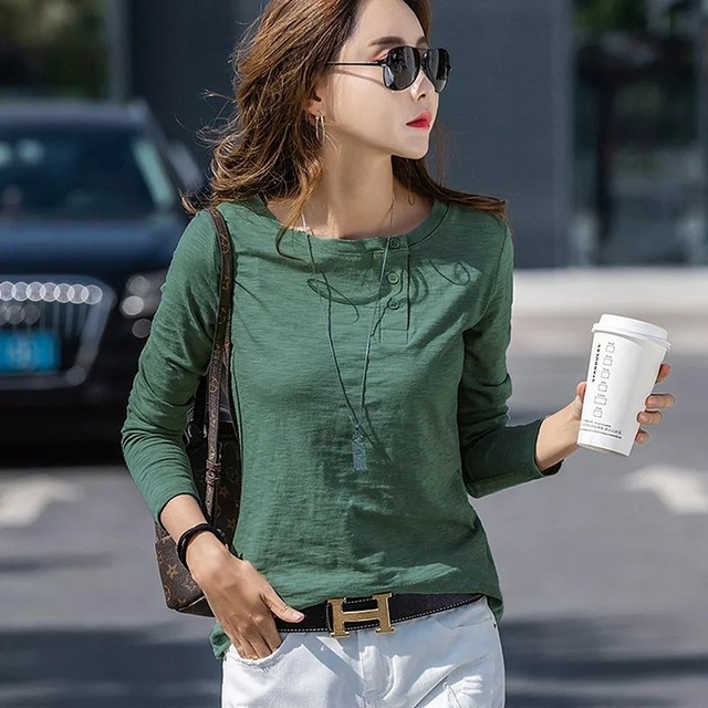 Bobokateer 長袖 Tシャツ女性 Tシャツ綿 Tシャツ黒 Tシャツファム白 Tシャツの女性の服 Honeys Lemon