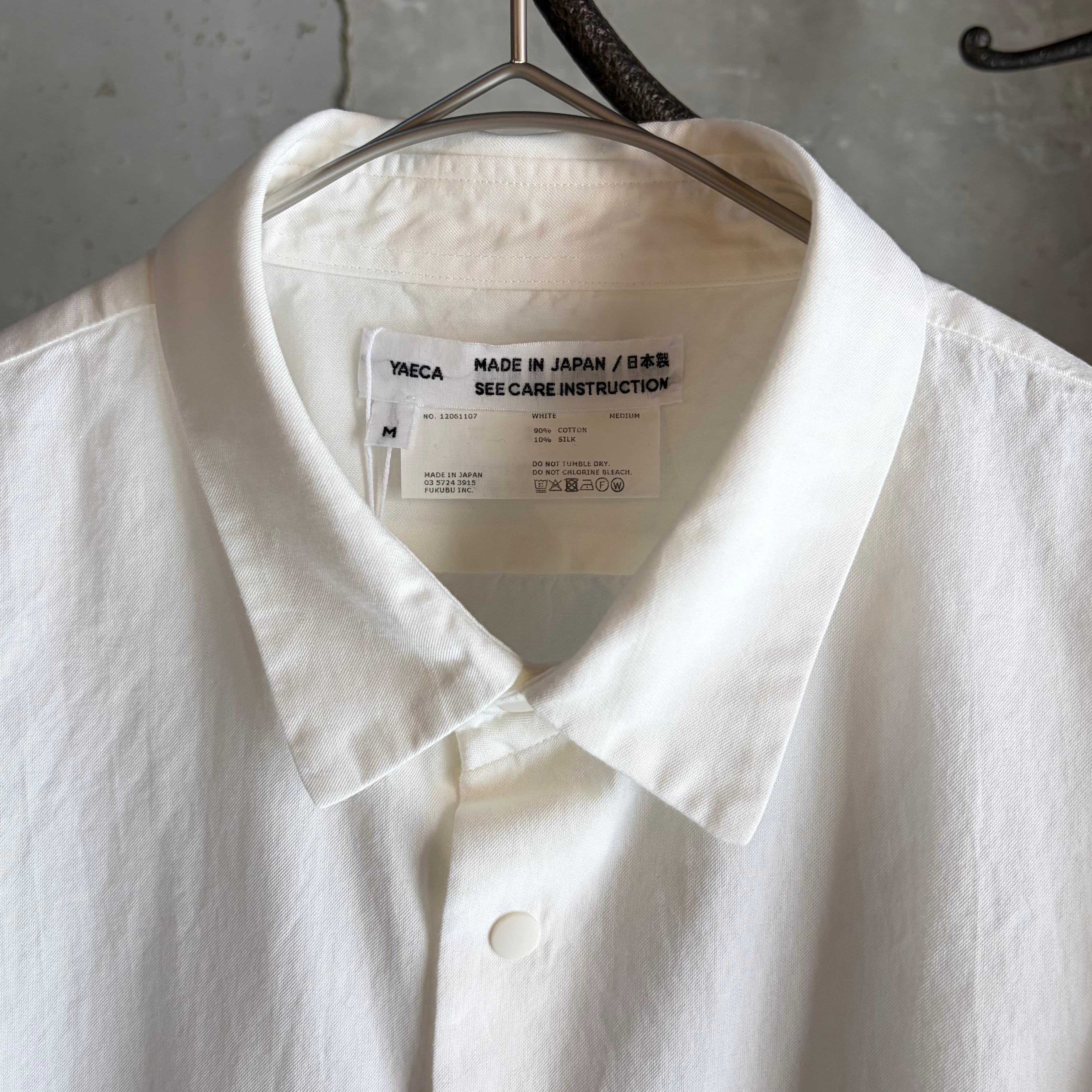 YAECA / ヤエカ CONFORT SHIRT RELAXED SHORT / コンフォートシャツ