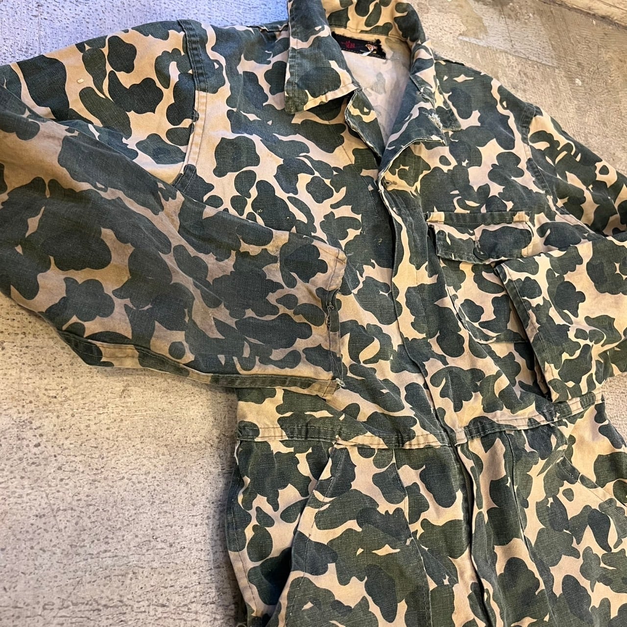 60's Bullseye Bill Duck Hunter Camouflage All In One | BLUE VALENTINE