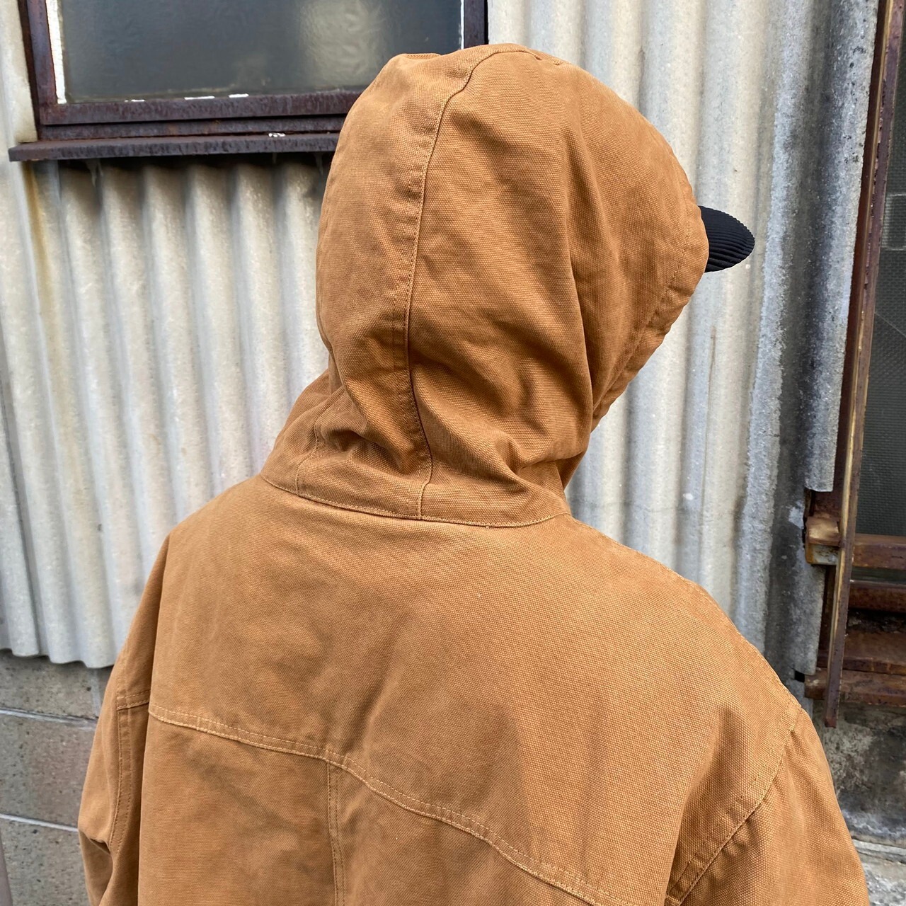 スーパービッグサイズ Dickies ディッキーズ フード付き ダック地 