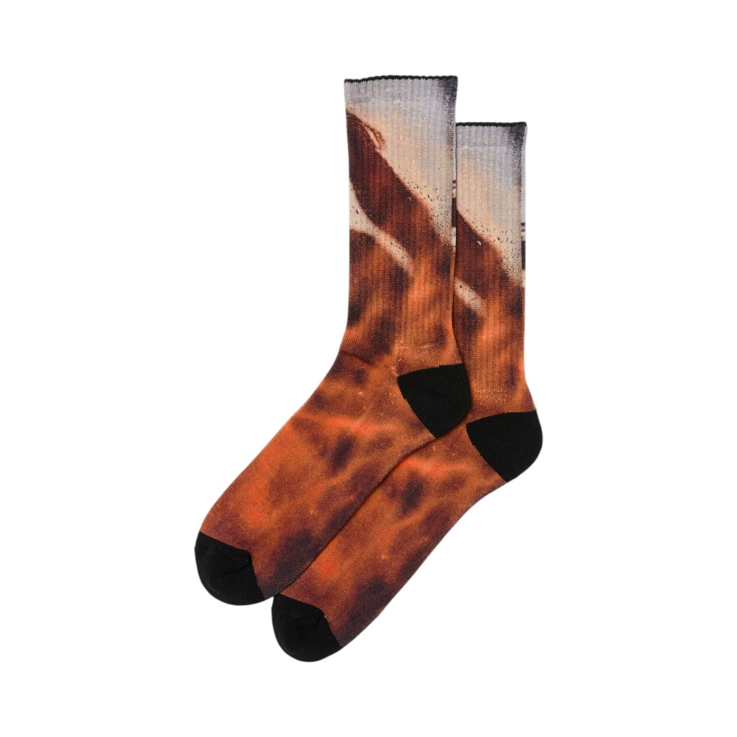 【BAL】bal / WHIMSEY PRINTED SOCKS(BROWN)
