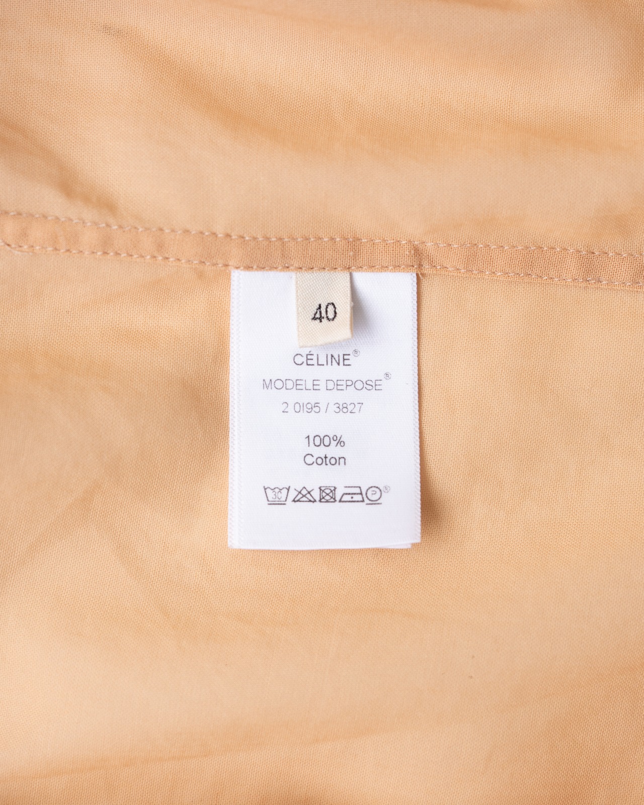 〈CÉLINE by phoebe philo〉Cotton Shirt