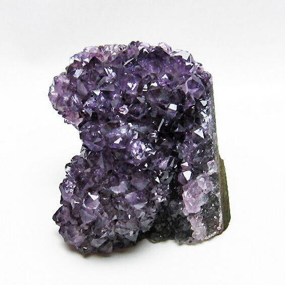 アメジスト クラスター ウルグアイ産 アメシスト 原石 ファントム 花型 一点物 182-5620