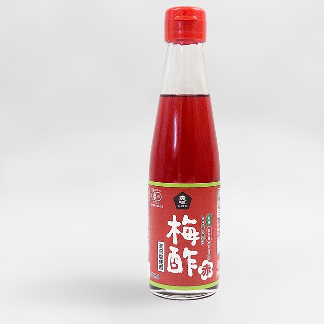 ●ムソー有機梅酢（赤）200ml