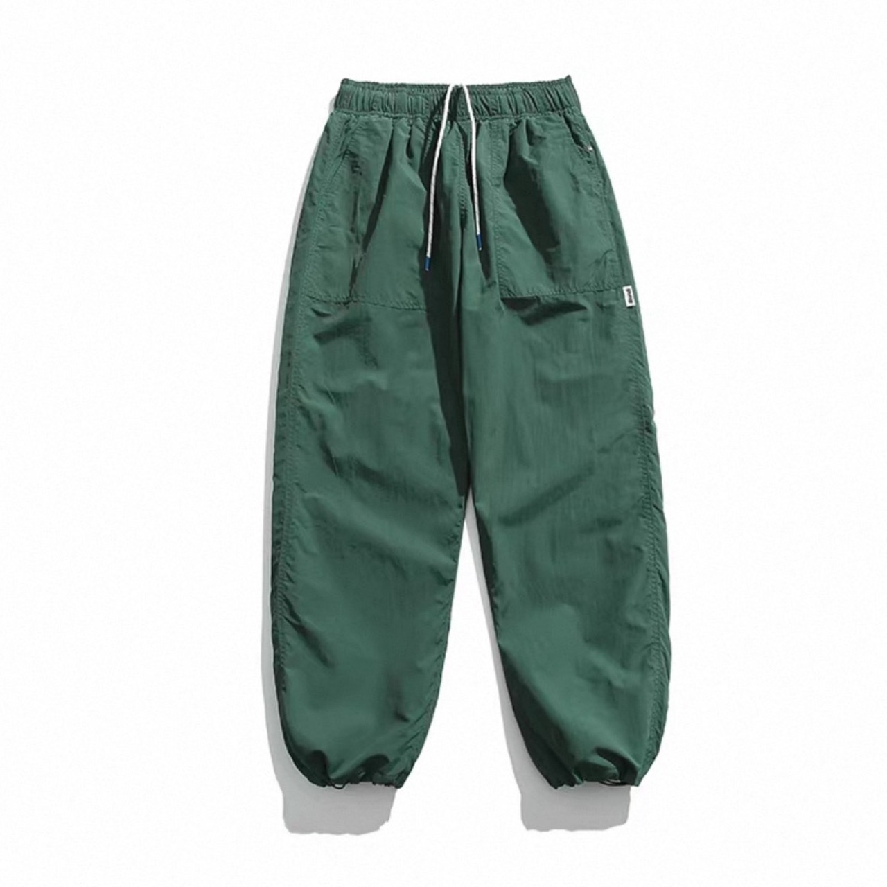 Utility nylon wide pants 1366 - 15
