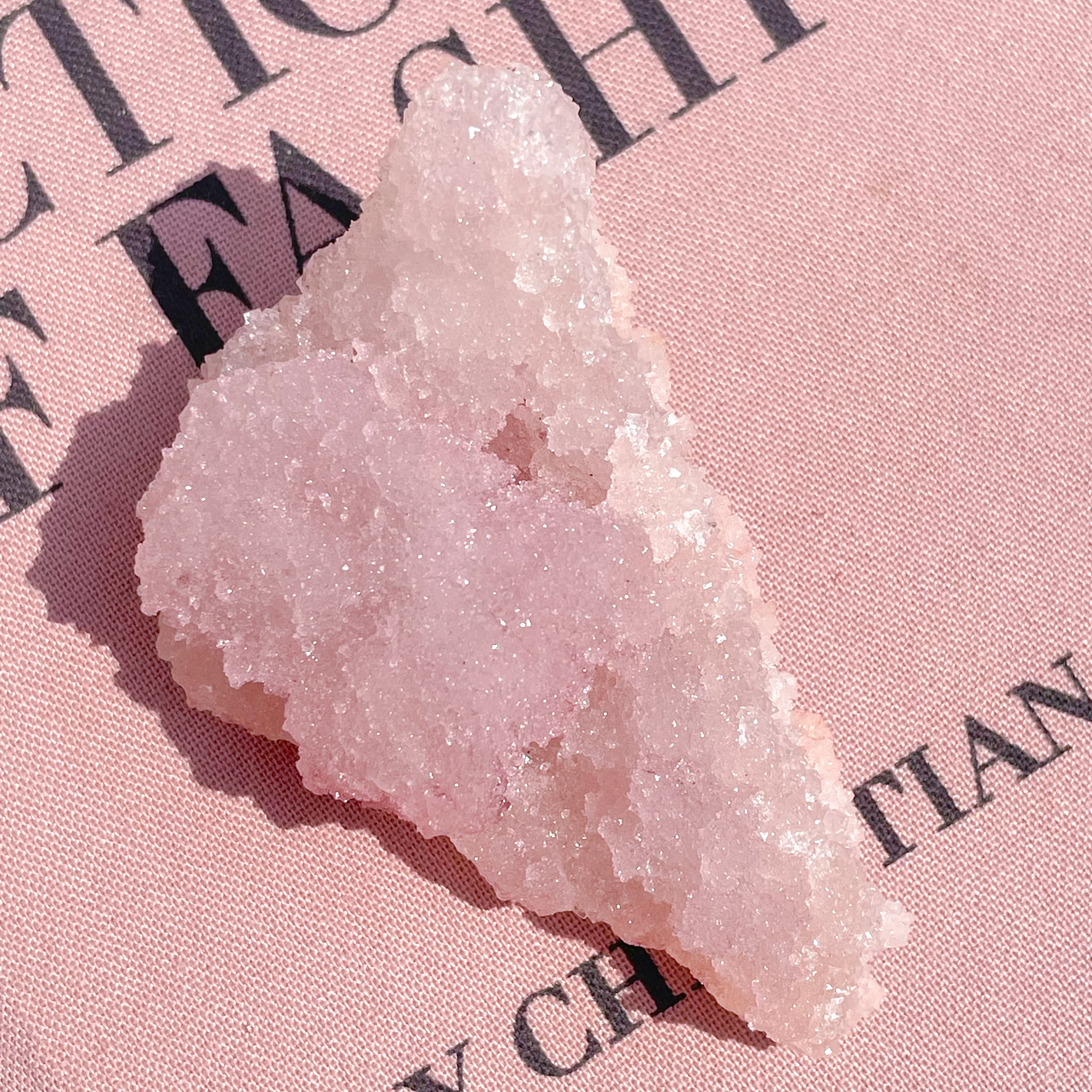 Pink & Red Sugary Apophyllite 9 ✧ ピンク&レッド シュガー