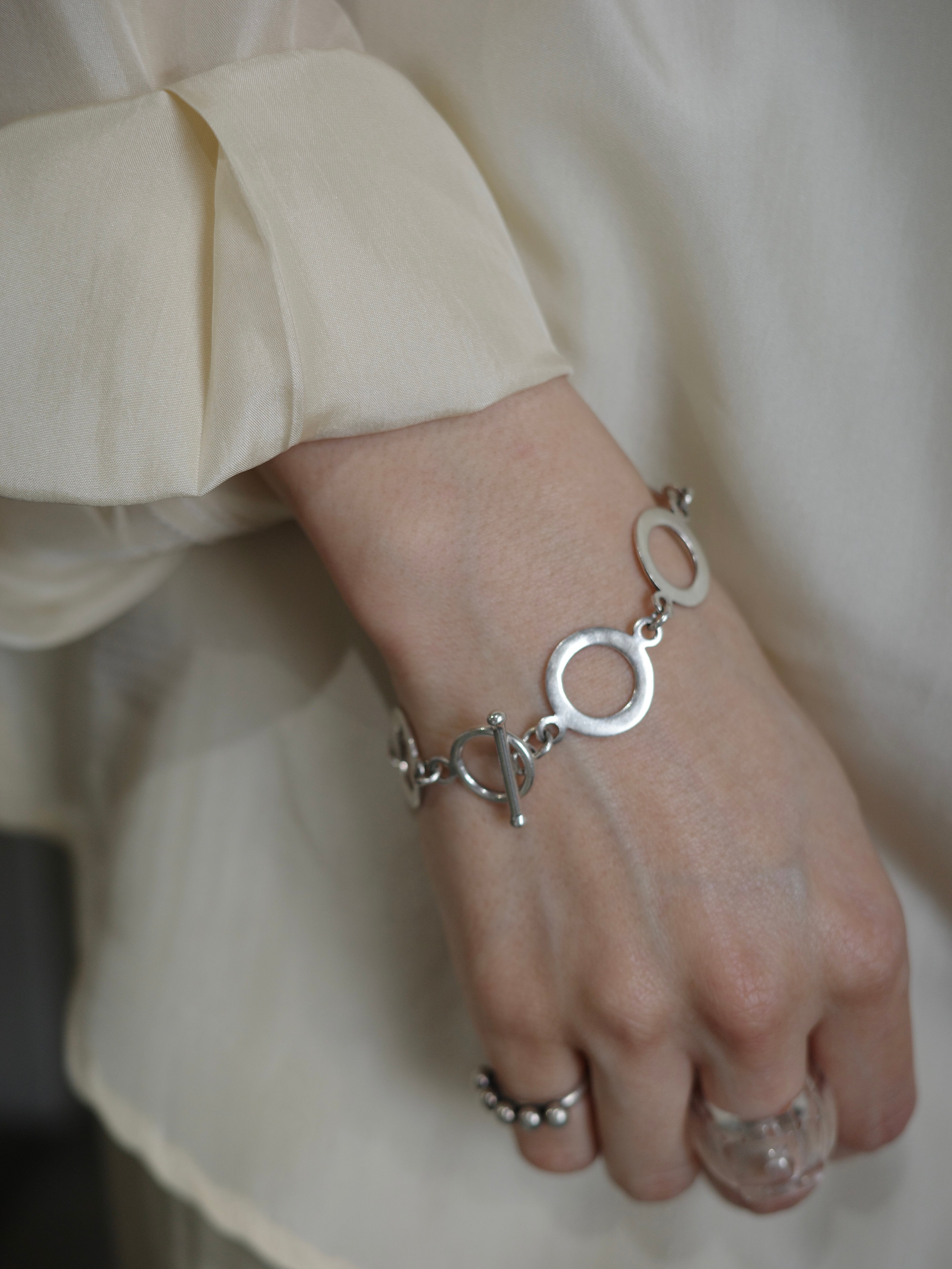 りゅうすけ様　CAROLEE キャロリー silver925 ブレスレット vintage silver925〉circle bracelet | CherLife