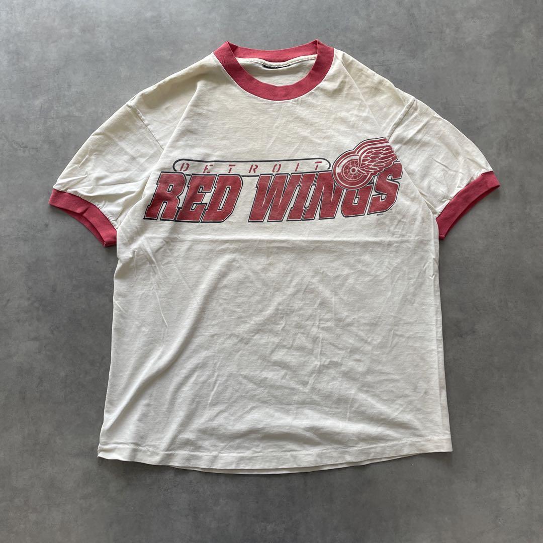 90s USA製 RED WINGS リンガー vintage T-shirts